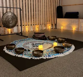 an image of a yoga setup