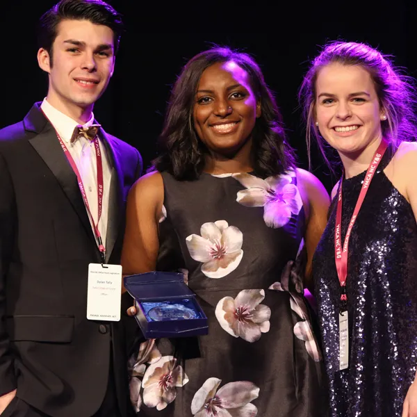 YMCA Youth &amp; Government student leaders at the state gala