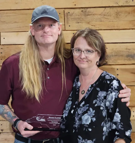 Beanie Clapper and wife Patti