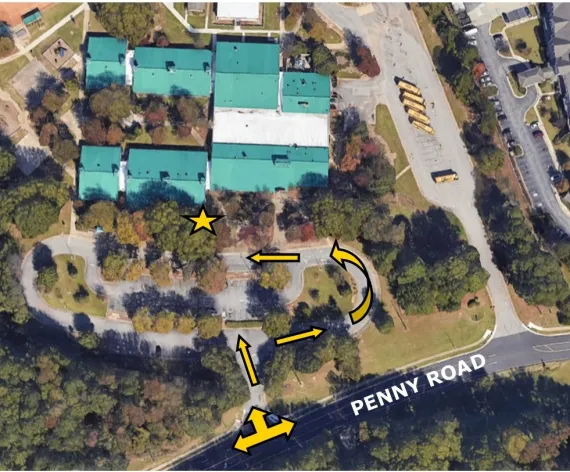 Rides Out at Penny Road Elementary