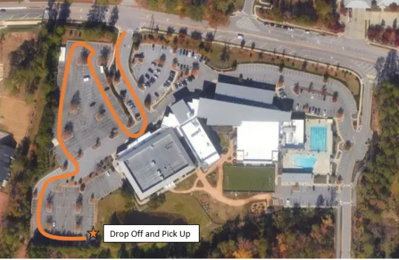 camp expedition Rides In map