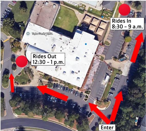 Kindercamp Rides In Map