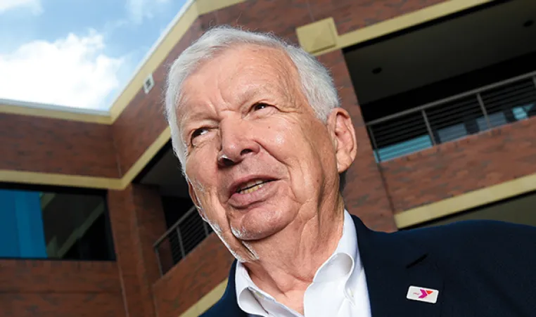 Tom Bradshaw at the YMCA