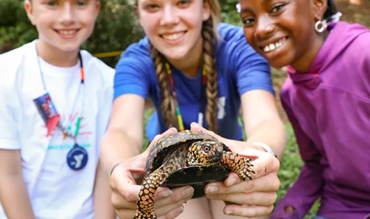 Outdoor camp at the YMCA