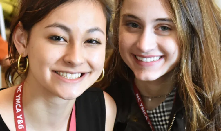 YMCA Youth & Government student legislators at the state conference