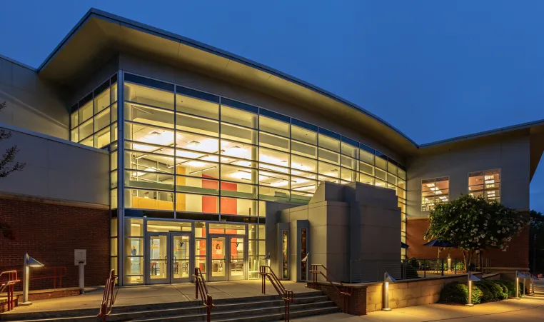 Alexander Family YMCA main entrance