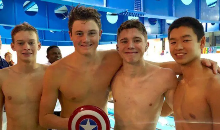 YOTA swimmer Collin Davis