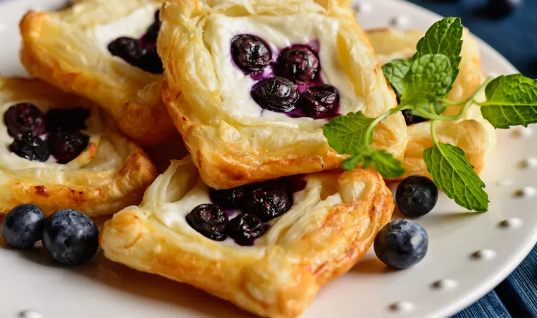 Blueberry Cream Cheese Pastry