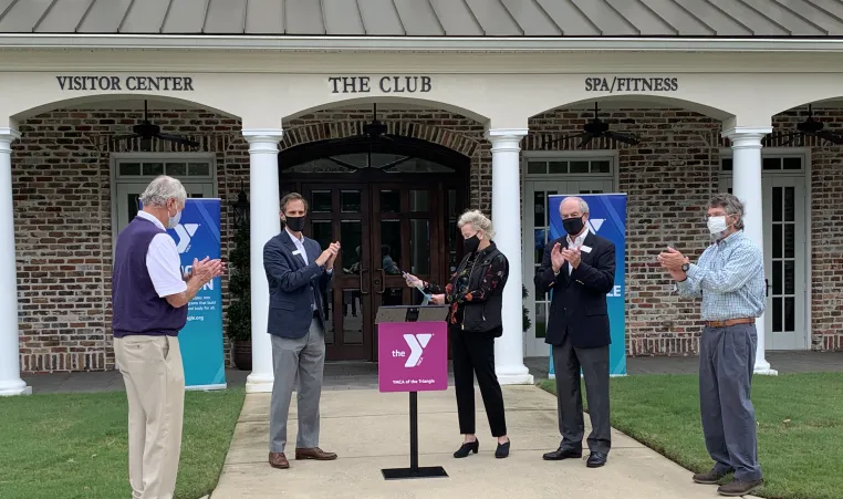 Leaders gather at future East Triangle YMCA