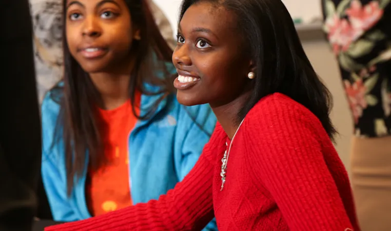 two females at the YMCA