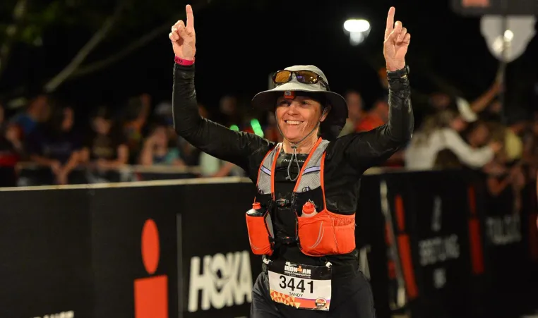 Sandy Thompson, Ironman Finisher
