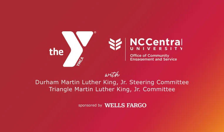 event logos for ymca, nc central and wells fargo