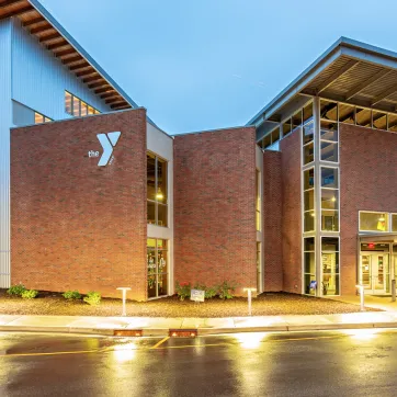Northwest Cary YMCA exterior view of the building