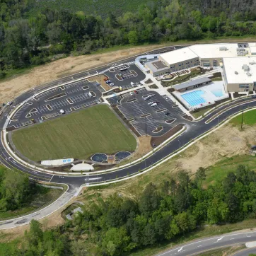 Southeast Raleigh YMCA aerial view new