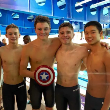 YOTA swimmer Collin Davis