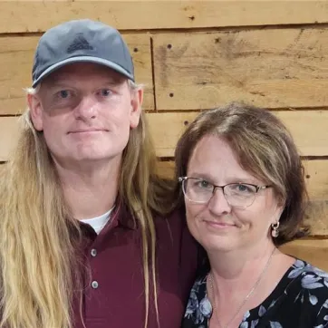 Beanie Clapper and wife Patti