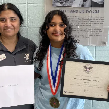 Mridula Balasubramaniam, Award Recipient