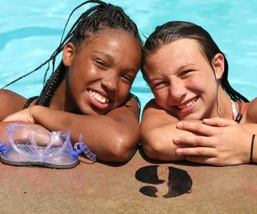 YMCA Camp 3 swimming