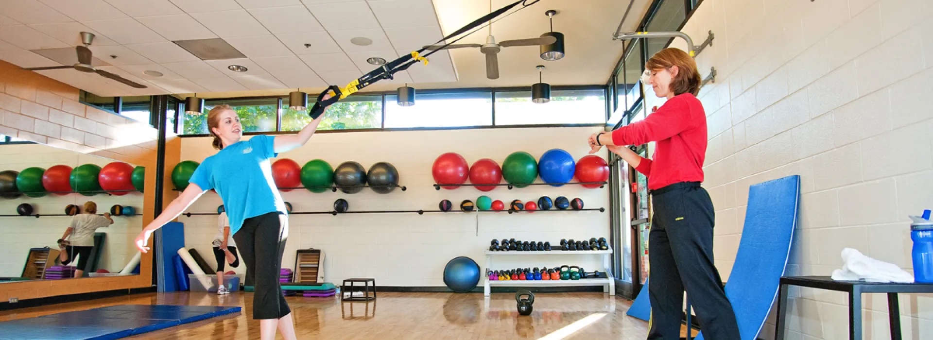 Small group training at A.E. Finley YMCA 2