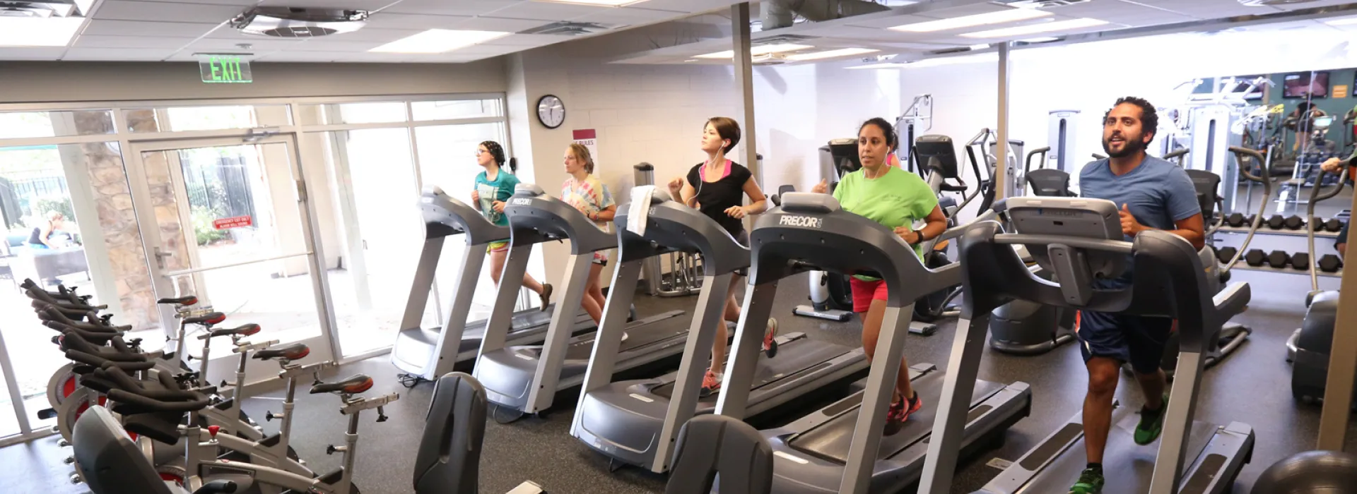 Hope Valley Farms YMCA cardio equipment