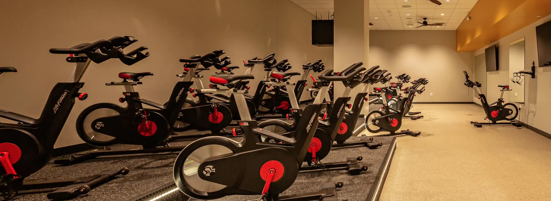 Poyner YMCA Cycling studio