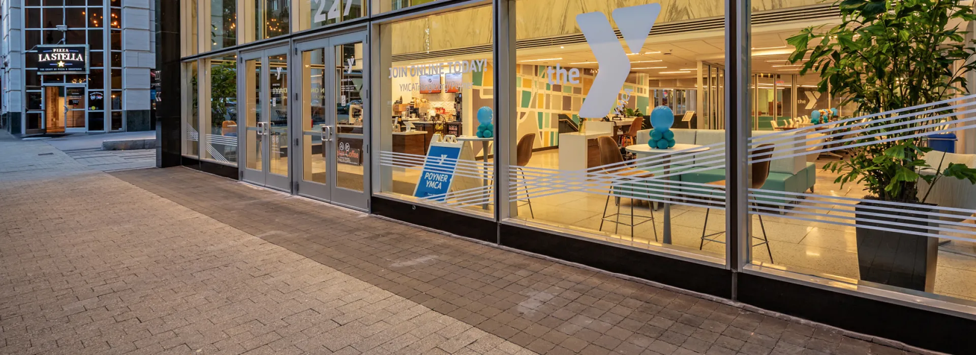 Poyner YMCA street view of the facility