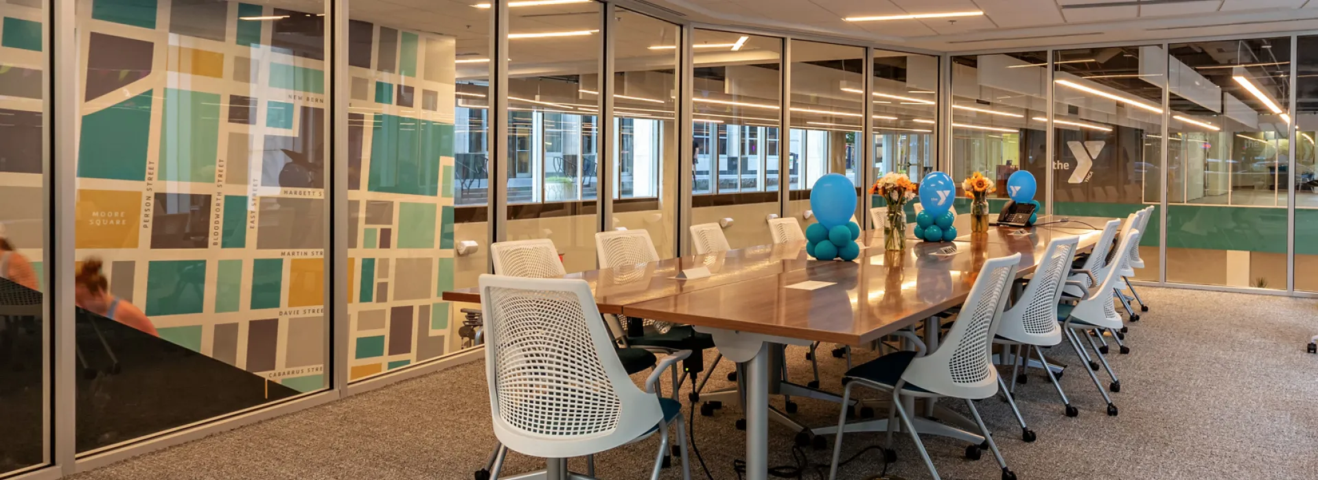 Poyner YMCA community meeting room