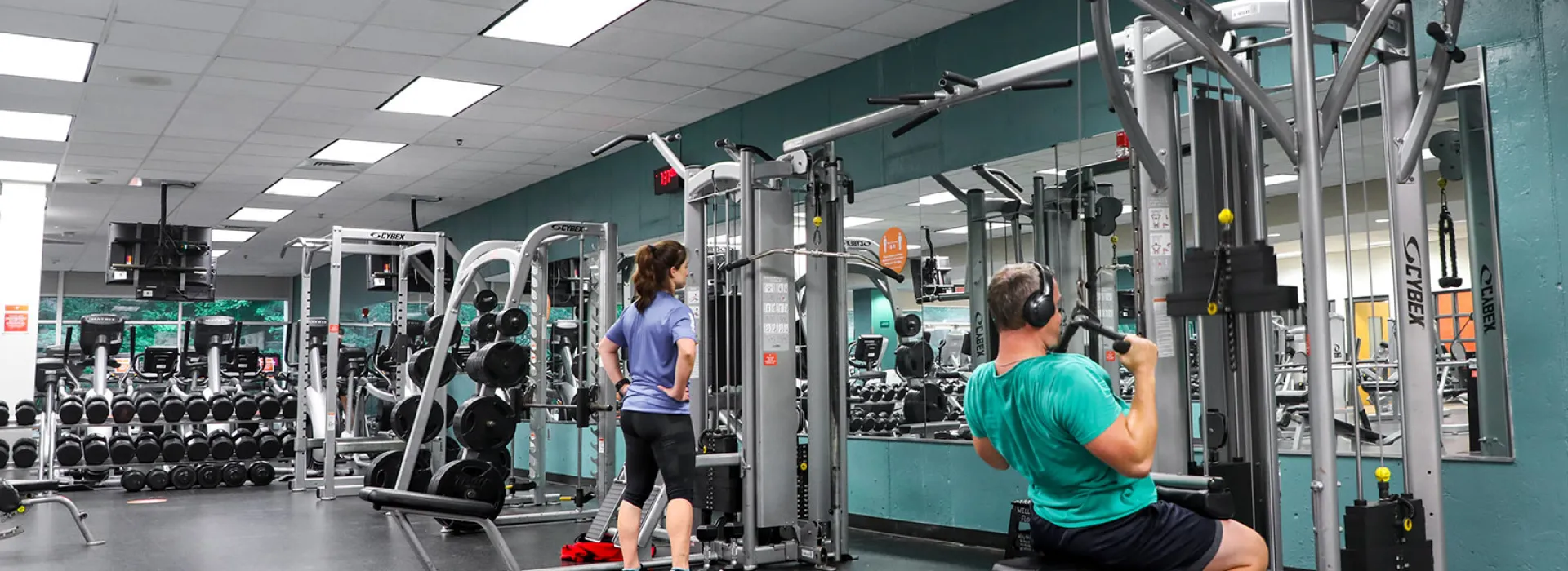 Kerr Family YMCA wellness floor
