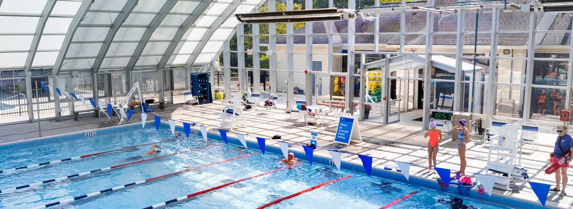 Taylor Family YMCA DynaDome pool